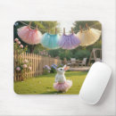 Search for pink bunny mouse mats Cute