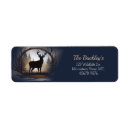 Search for deer hunting return address labels Antlers