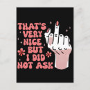 Search for sarcastic postcards Feminist