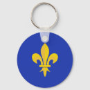 Search for fleur de lis key rings Monarchy