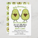 Search for avocado baby shower invitations Fiesta