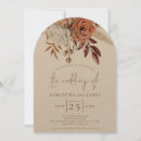 Search for floral arch wedding invitations Rustic