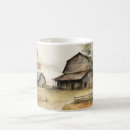 Search for vintage barn mugs Farm