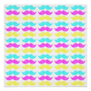 Search for moustaches pattern Colourful