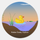 Search for duck humour stickers Rubber ducky