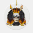 Search for burning christmas tree decorations Skull