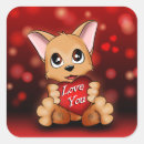 Search for dog valentine stickers Adorable