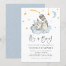 Search for blue sleeping invitations It's a boy
