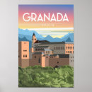 Search for vintage granada posters Illustration