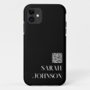 Search for business name iphone cases Qr code
