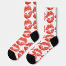 Search for lipstick socks Kiss