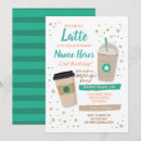 Search for coffee shop invitations Latte