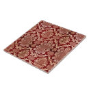 Search for dark red tiles Vintage