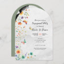 Search for butterfly engagement party invitations Wildflower