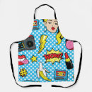 Search for pop art aprons Colorful