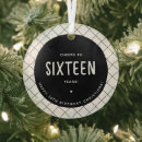 Search for 16th birthday christmas tree decorations Sixteen
