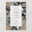 Search for urban chic wedding invitations Minimalist