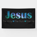 Search for faith banners Jesus