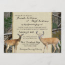 Search for buck and doe wedding invitations Country