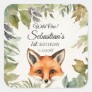 Search for wild fox stickers Animal