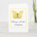 Search for butterfly get well cards Yellow