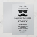Search for black moustache invitations Humour