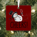 Search for funny snowman christmas tree decorations Festive