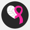Search for pink volleyball stickers Awareness