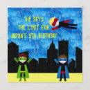 Search for heroes square invitations Cartoon