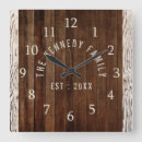 Search for wood plank clocks Unique