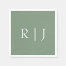 Search for monogrammed monogram initial letter napkins Initials