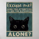 Search for cat bathroom posters Animal