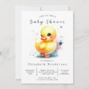 Search for duck baby shower invitations Elegant