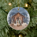 Search for baby jesus and mary christmas tree decorations Christian