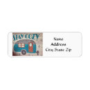 Search for trailer return address labels Recreational vehicle