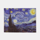 Search for moon and stars doormats Vincent van gogh