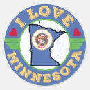 Search for state of minnesota stickers North star state