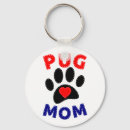 Search for pug mum key rings Pugs