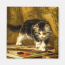 Search for funny vintage magnets Cat