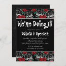Search for day of the dead bridal shower invitations For her