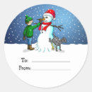 Search for funny snowman stickers Merry