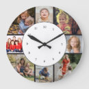 Search for photo collage clocks Black and white