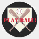 Search for baseball ball and bat stickers For kids