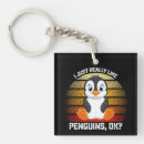 Search for funny penguin key rings Cute