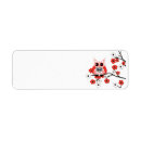 Search for cherry tree return address labels Red