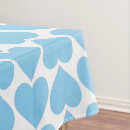 Search for love heart tablecloths Pattern of hearts