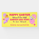 Search for easter egg hunt banners Rabbit