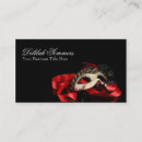 Search for masquerade business cards Theatre