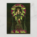 Search for absinthe postcards Fairy