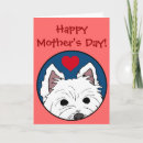 Search for westie mom cards Dog